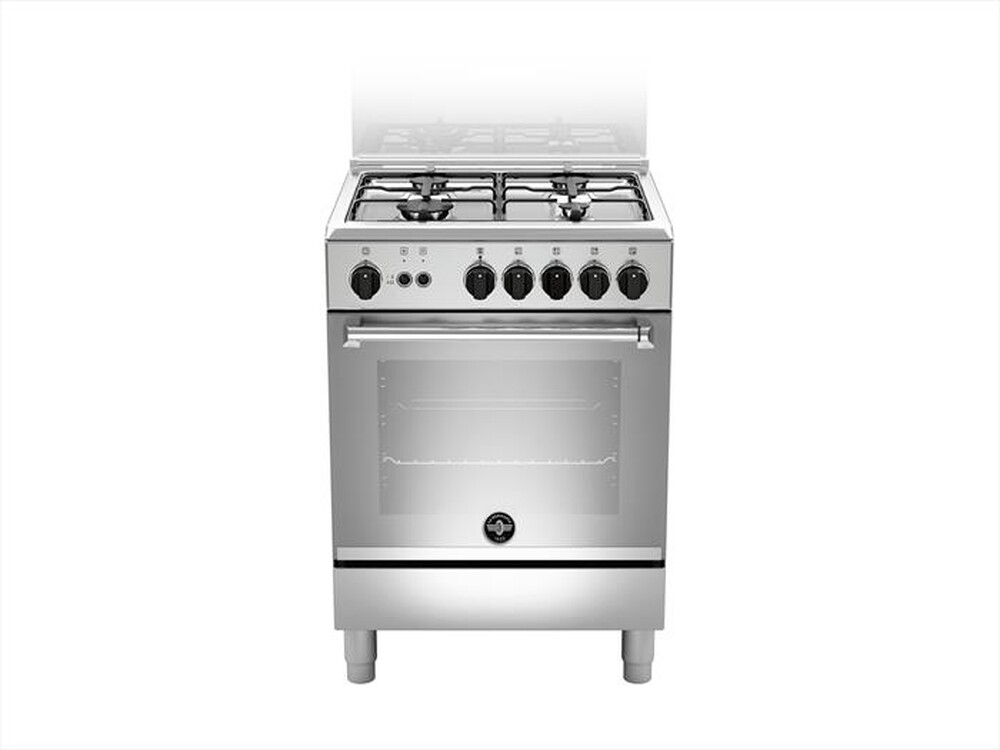 "BERTAZZONI LA GERMANIA - Cucina a gas AMN664GXV Classe A+-INOX"