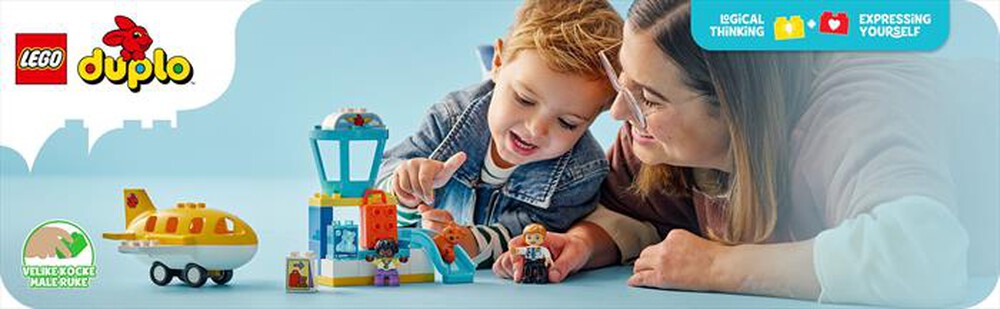 Immagine del prodotto LEGO - DUPLO Town La prima volta in aeroporto 10443