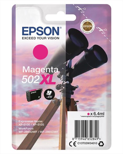 EPSON - C13T02W34020-Magenta XL
