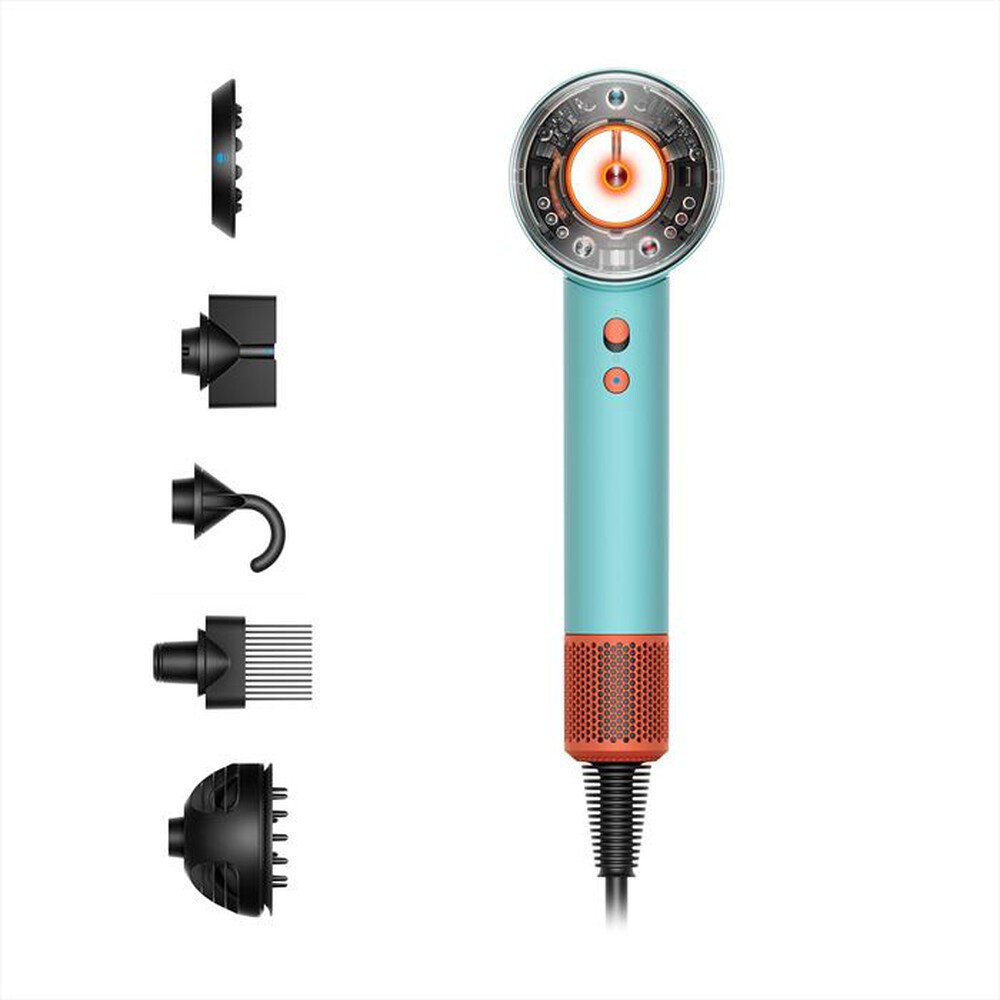 "DYSON - DYSON SUPERSONIC NURAL™-ACQUAMARINA/TANGERINE"