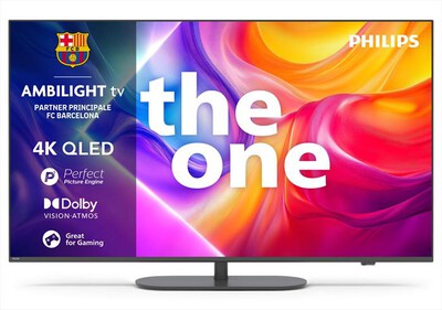 PHILIPS - Smart TV Q-LED UHD 4K 43" 43PUS9010/12-Black