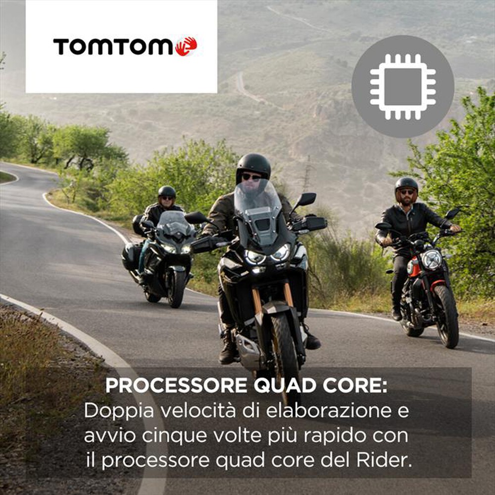 "TOM TOM - RIDER 500-Nero"