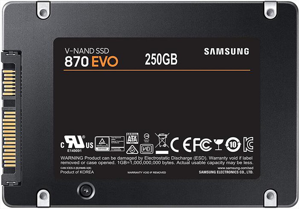 Immagine del prodotto SAMSUNG - 870 EVO 250GB
