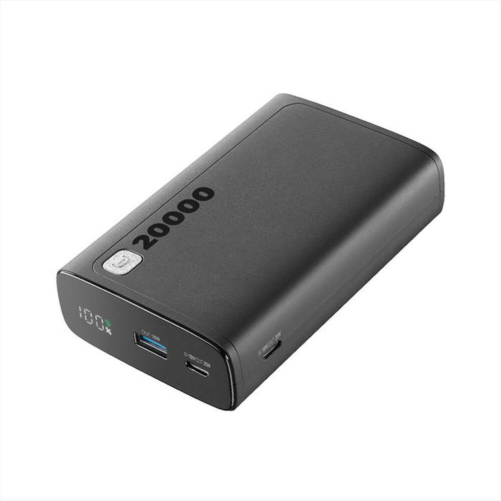 Immagine del prodotto CELLULARLINE - Caricabatterie Portatile PBDISPL01PD20000K-Nero