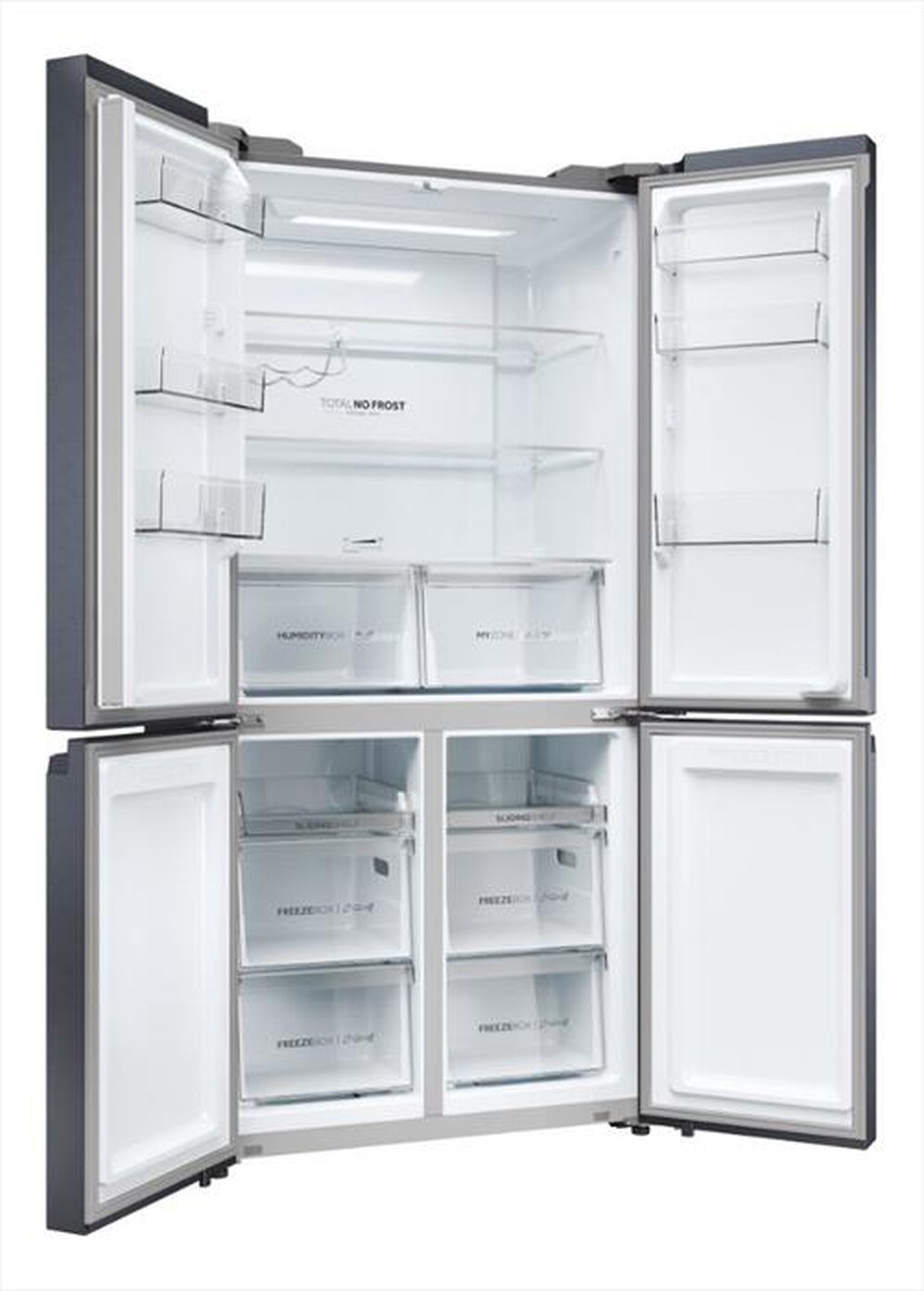"HAIER - Frigorifero 4 porte HCR5919ENMB Classe E 528 lt-Nero"