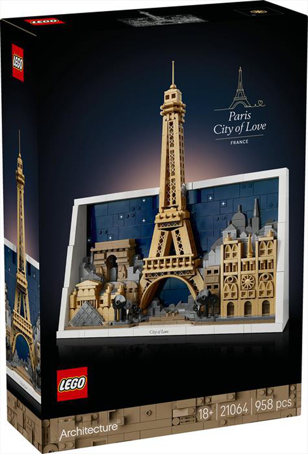 Immagine del prodotto LEGO - ARCHITECTURE Parigi &ndash; La citt&agrave; dell&rsquo;amore - 21064