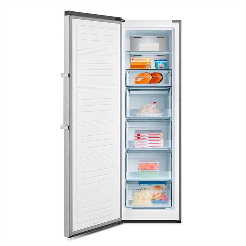 "HISENSE - Congelatore verticale FV354N4BIE Classe E-Argento"