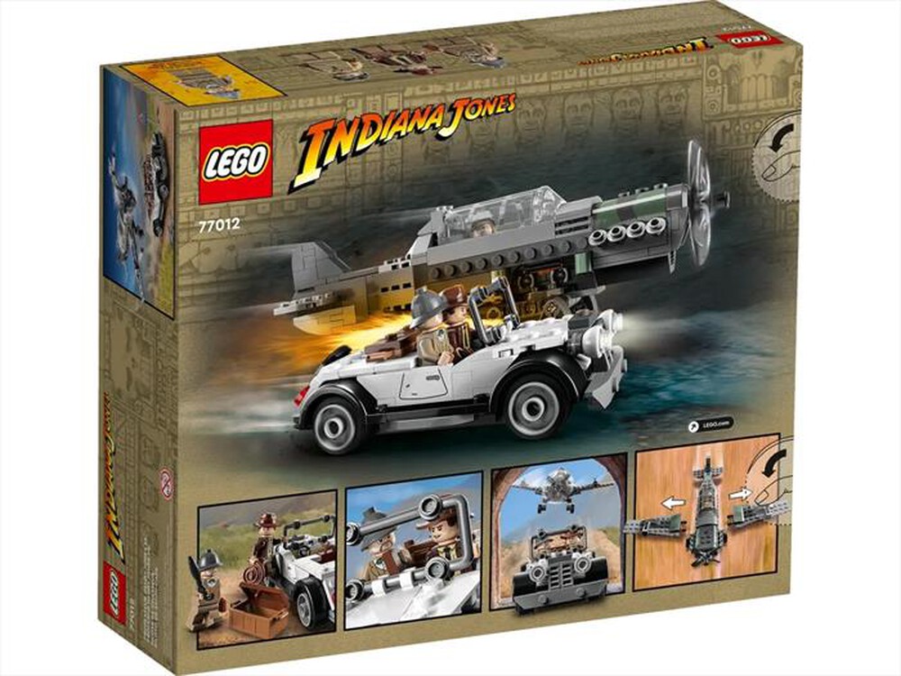 "LEGO - INDIANA JONES L'inseguimento aereo a elica - 77012"