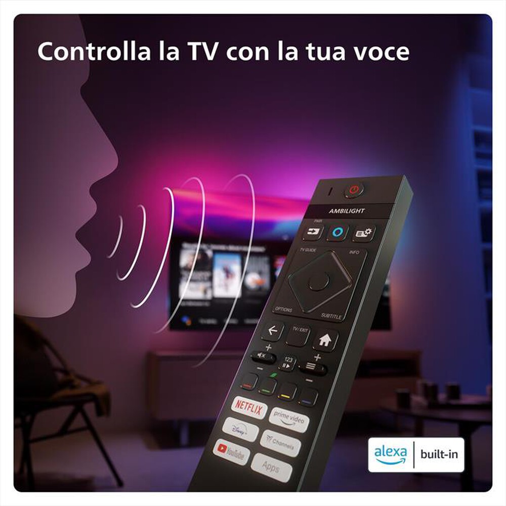 Immagine del prodotto PHILIPS - Smart TV OLED UHD 4K 77" 77OLED769/12-Black