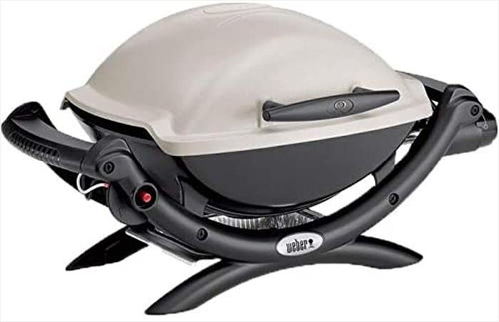 "WEBER - Q 1000 TITANIUM - BARBECUE A GAS-nero"