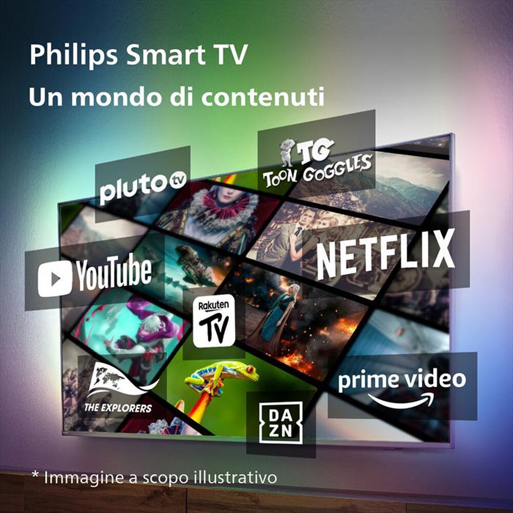 Immagine del prodotto PHILIPS - Ambilight SmartTV MINI LED UHD 4K 55" 55PML9008/12
