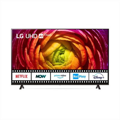 LG - Smart TV LED UHD 4K 75" 75UR76006LL-Nero