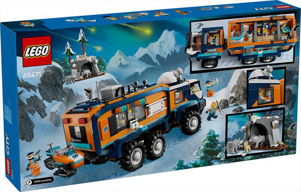 "LEGO - GRANDE CAMION ARTICO CON LABORATORIO-,"