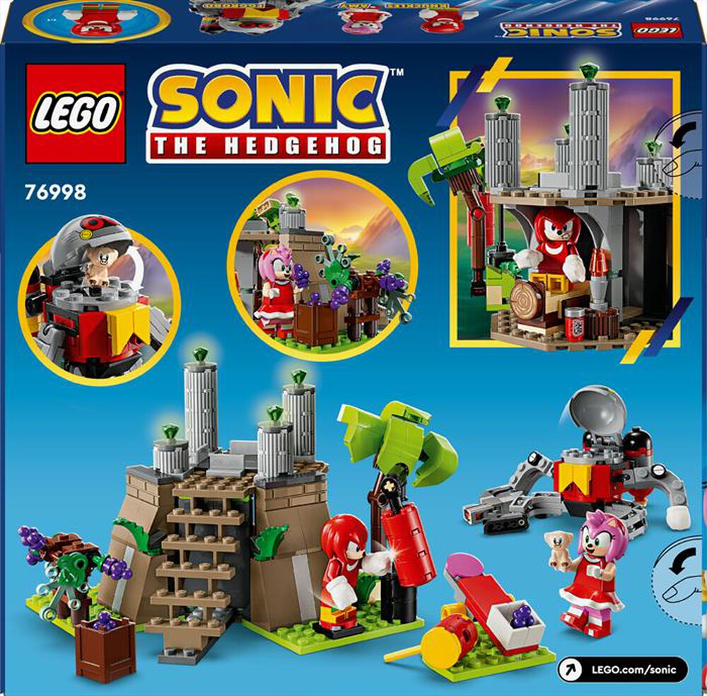 Immagine del prodotto LEGO - SONIC Knuckles e Santuario di Master Emerald 76998