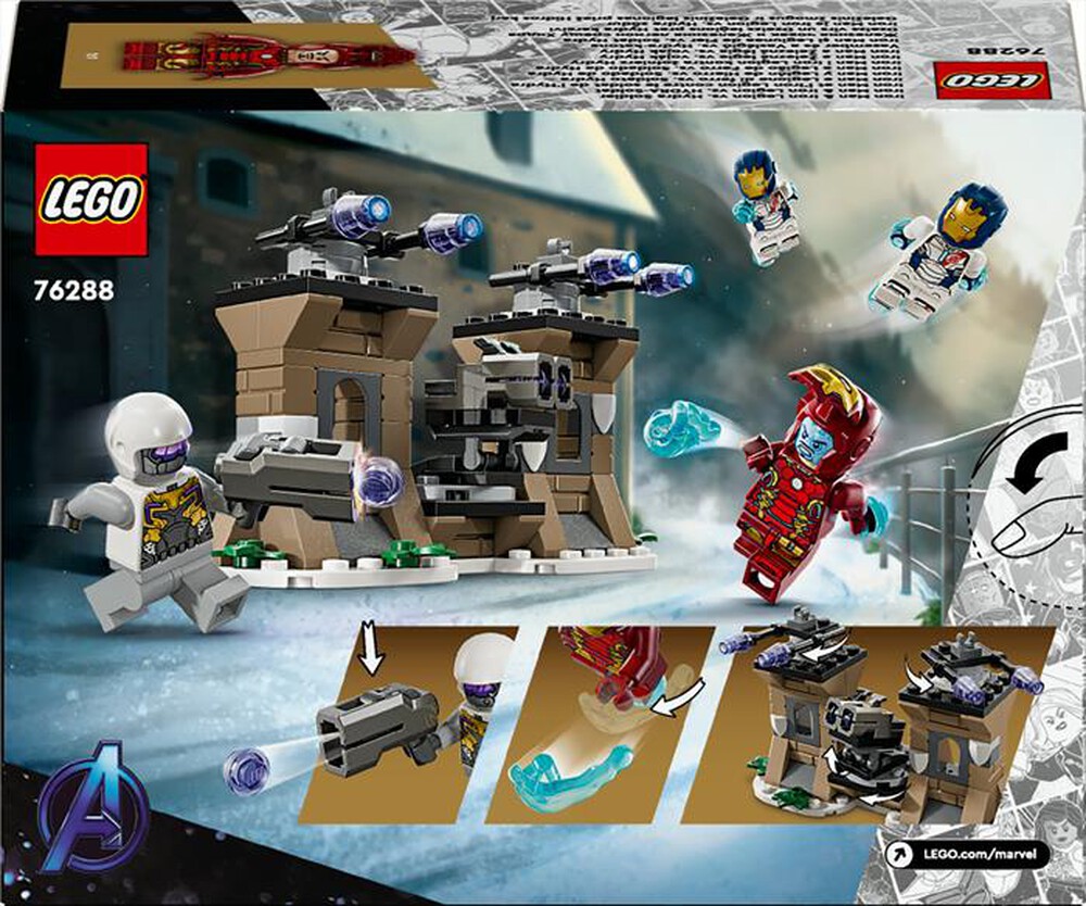 Immagine del prodotto LEGO - Iron Man e Legione di ferro vs Soldato Hydra 76288