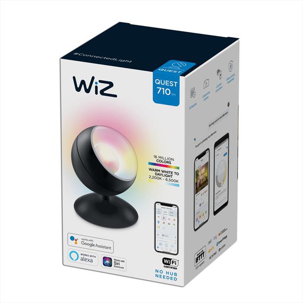 "WIZ - WI-FI PORTABLE QUEST BLACK GE/FR"