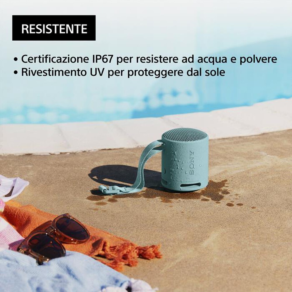 "SONY - Speaker SRSXB100D.CE7-Arancione"