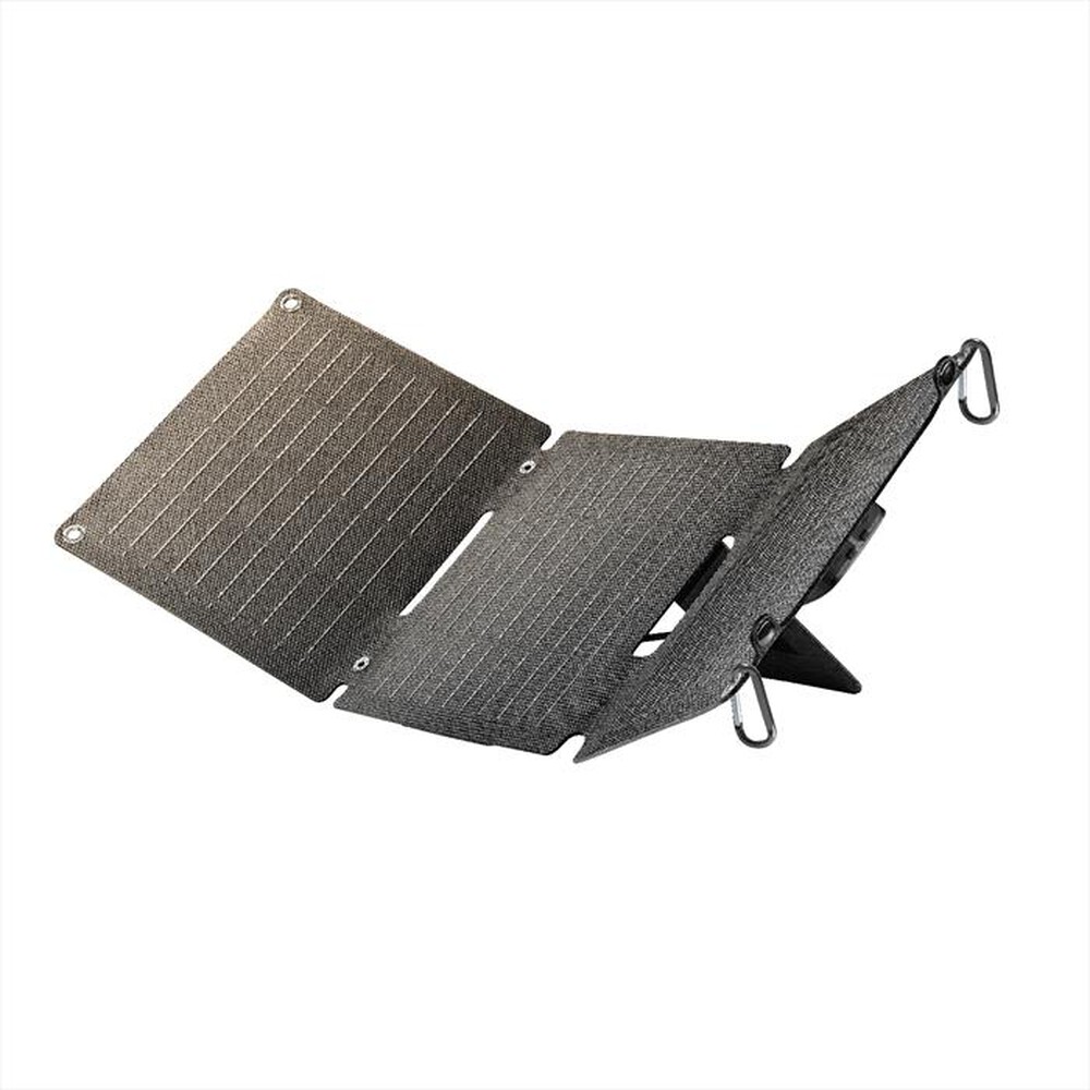 Immagine del prodotto CELLULARLINE - Caricabatterie portatile SOLAR ACHSOLAR2USB20WD-Nero