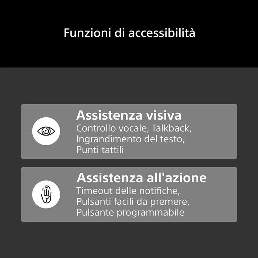 Immagine del prodotto SONY - Smart TV LED UHD 4K 65" K65S25M2PB.CEI-NERO