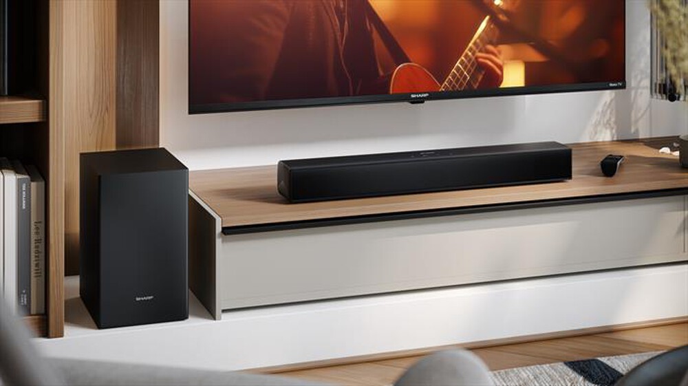 Immagine del prodotto SHARP - Soundbar compatta 2.1 HT-SBW121-Black