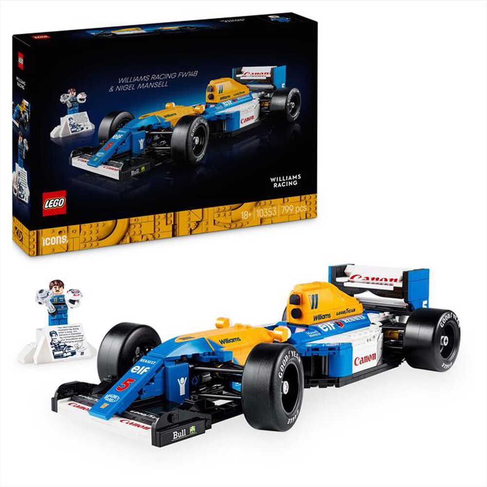 Immagine del prodotto LEGO - ICONS Williams Racing FW14B e Nigel Mansell 10353