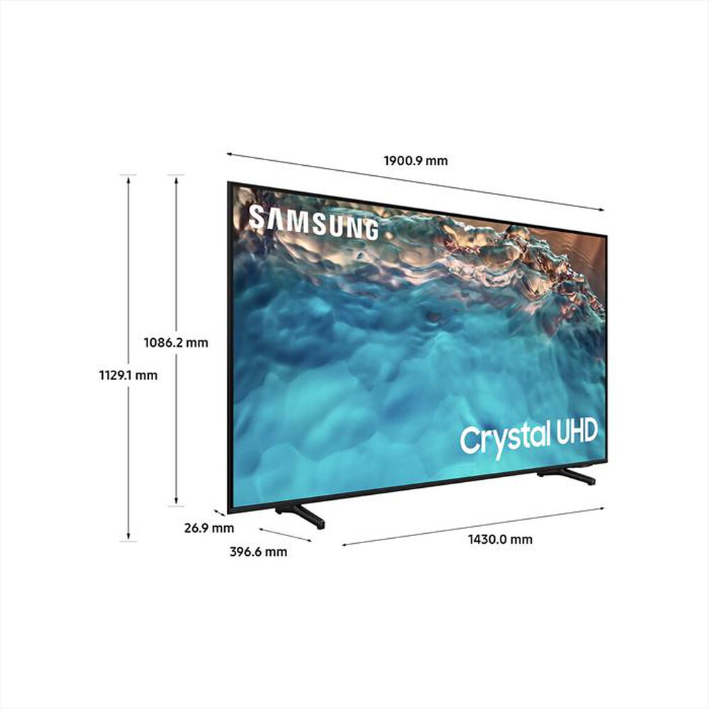 "SAMSUNG - Smart TV Crystal UHD 4K 85” UE85BU8070-Black"