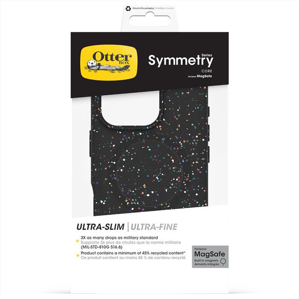 "OTTERBOX - SYMMETRY CORE CUSTODIA PER APPLE IPHONE 16 PRO-Nero"