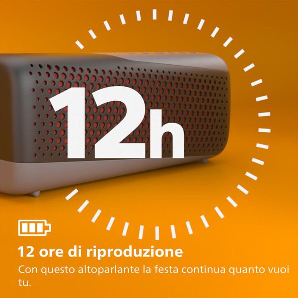"PHILIPS - SPEAKER WIRELESS SPORT TAS4807B/00-Black"
