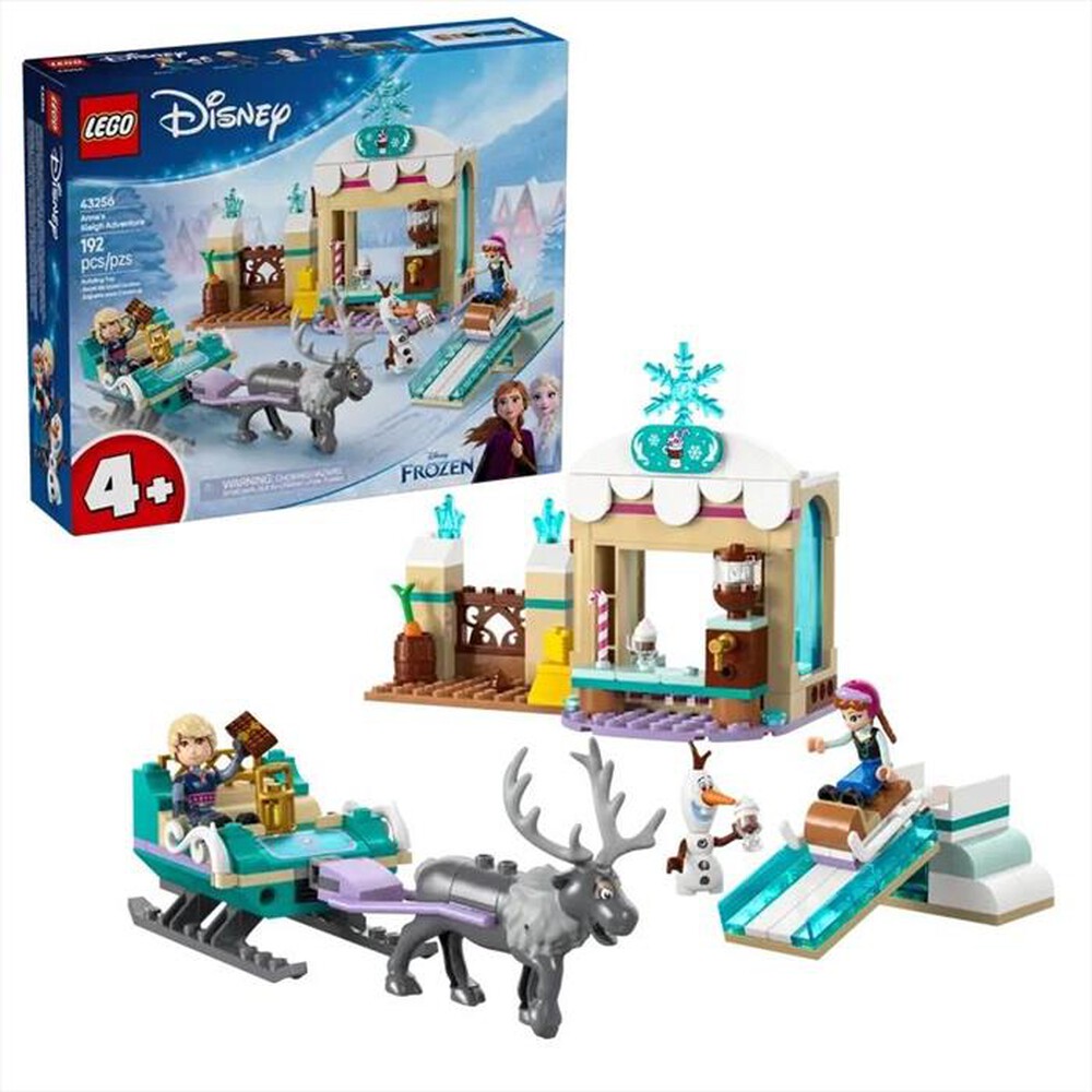 "LEGO - DISNEY Avventura sulla slitta di Anna - 43256-Multicolore"