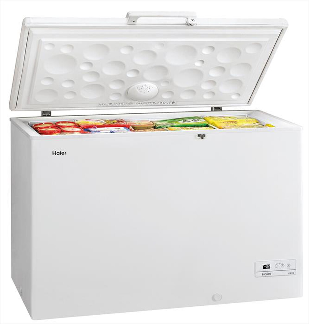 "HAIER - Congelatore orizzontale HCE379F Classe F-Bianco"