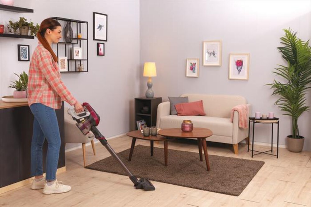 "HOOVER - Aspirapolvere ricaricabile HF110P 011-Viola"