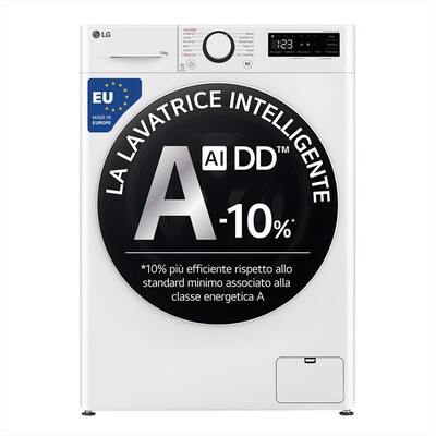 LG - Lavatrice AI DD R5 F4R5010TSWW 10kg Classe A-Bianca
