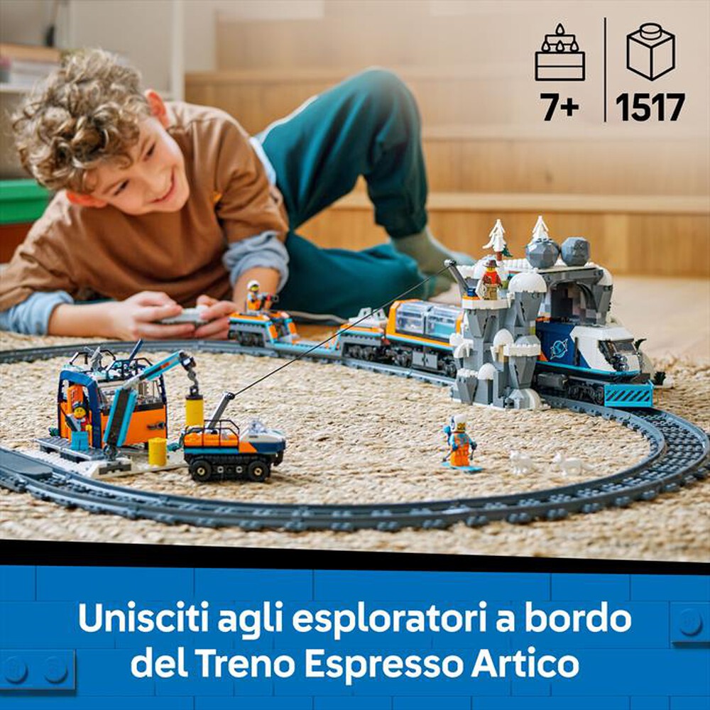 "LEGO - TRENO ESPRESSO ARTICO DEGLI ESPLORATORI-,"