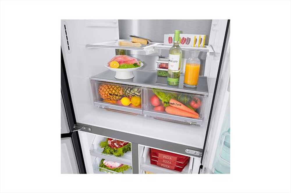 "LG - Frigorifero Multidoor GMQ844MC5E Classe E 530lt-Black"