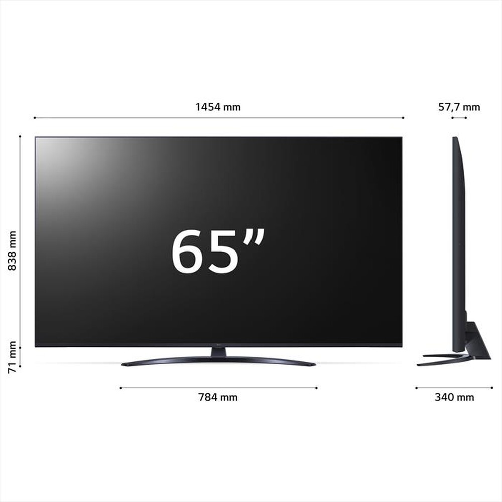 "LG - Smart TV LED UHD 4K 65\" 65UR81006LJ-Blu"