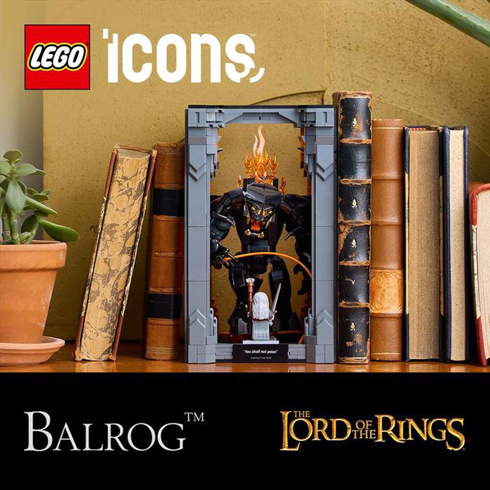 Immagine del prodotto LEGO - ICONS Signore degli Anelli: Book Nook Balrog 10367