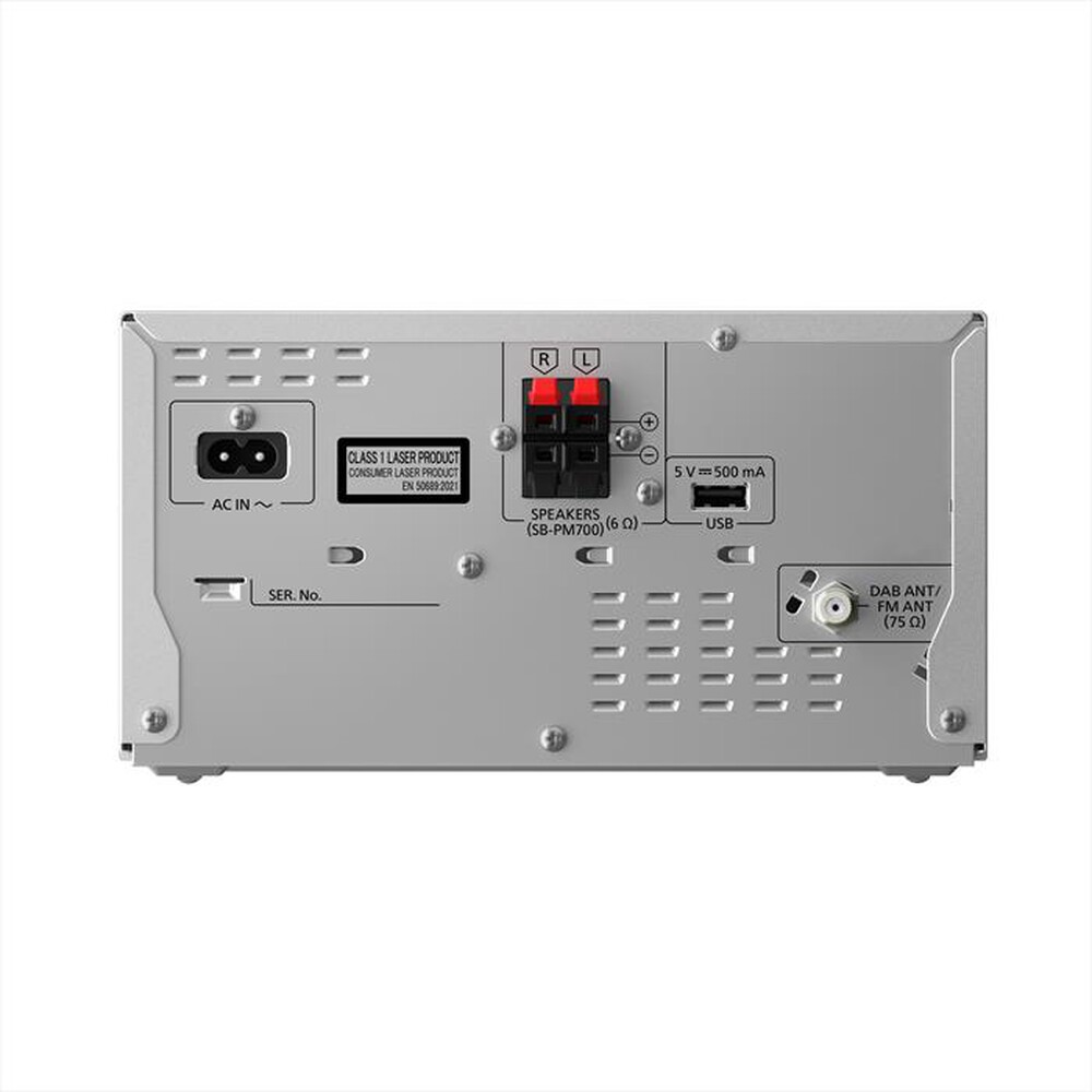 "PANASONIC - Micro HiFi SC-PM702EG-S"