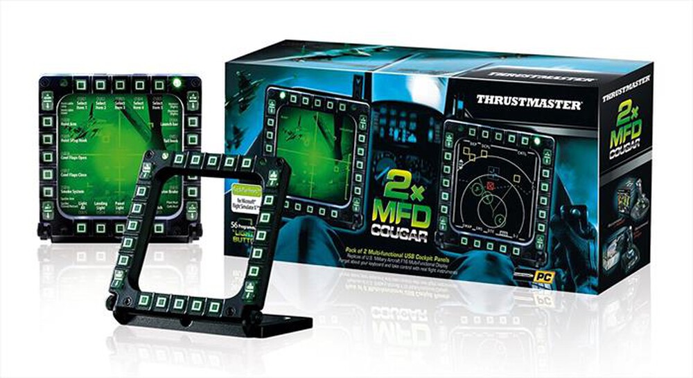 "THRUSTMASTER - MFD COUGAR 2960708-Nero"