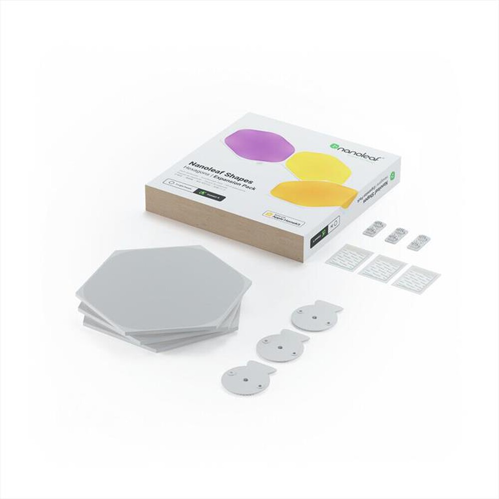 "NANOLEAF - SHAPES ADD-ON - 3 ESAGONI LUMINOSI-WHITE"