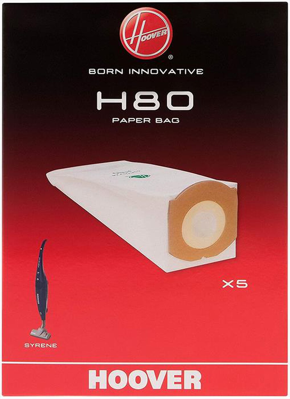 Immagine del prodotto HOOVER - Hoover sacchetti H80 Syrene