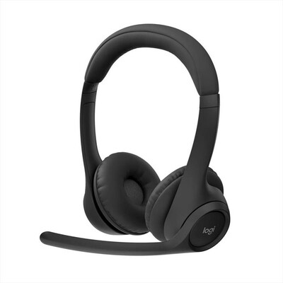 LOGITECH - Headband Zone 300-Midnight Black
