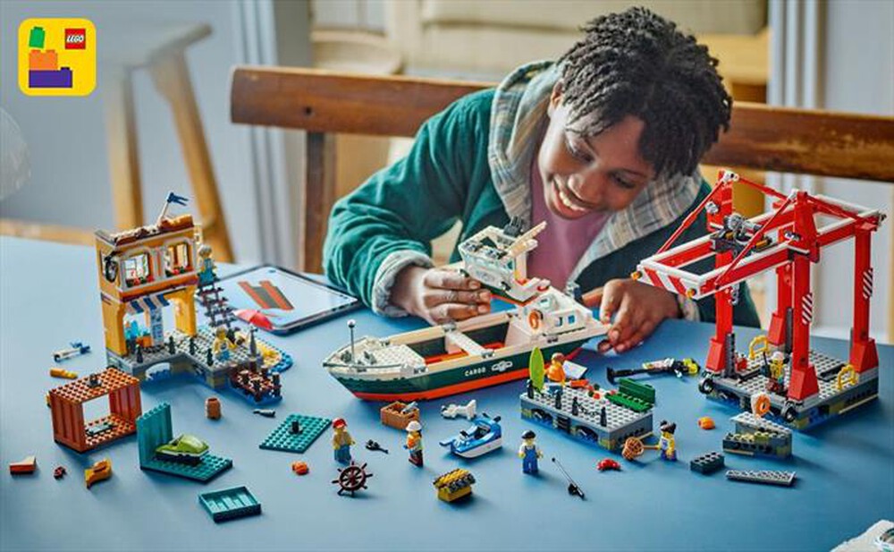 Immagine del prodotto LEGO - MY CITY Porto e nave merci 60422