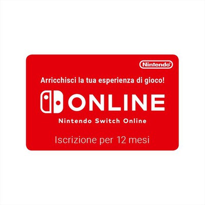 NINTENDO - SWITCH ONLINE 12 MESI