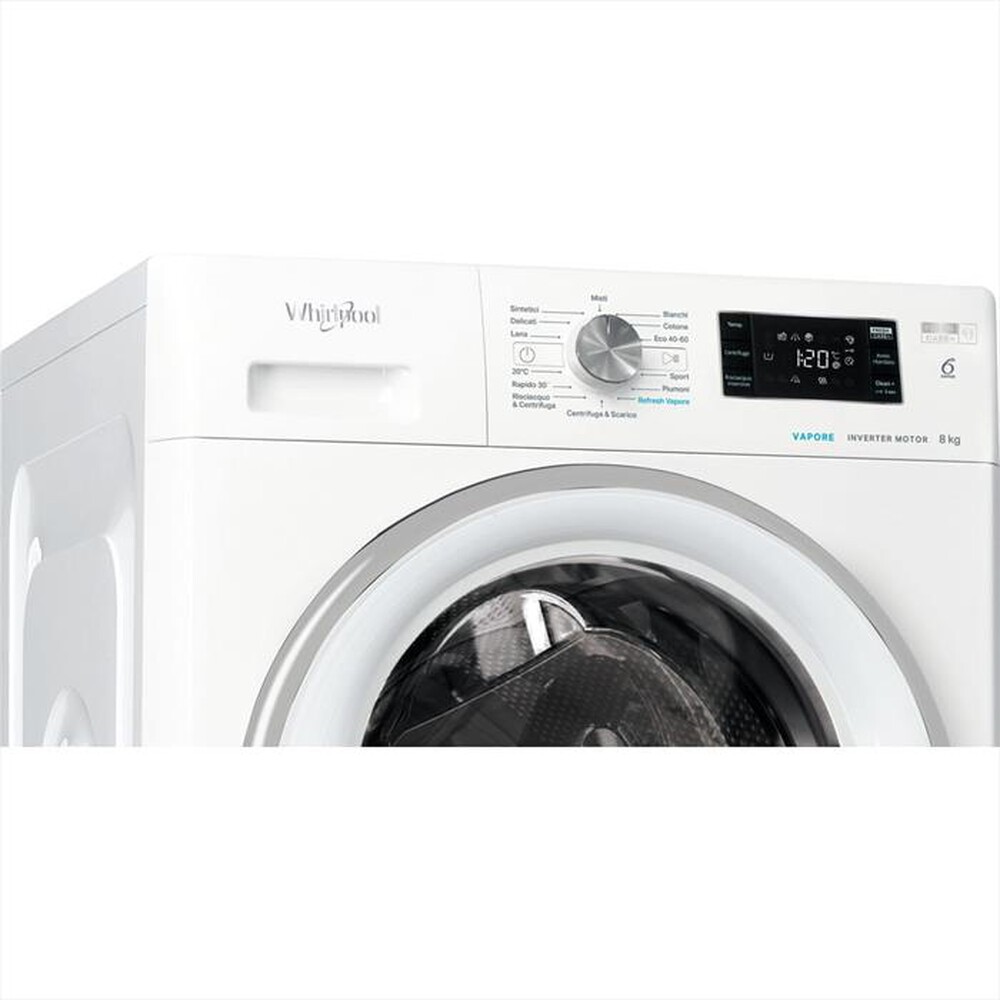 Immagine del prodotto WHIRLPOOL - Lavatrice FRESHCARE FFB 8258 SV IT 8 Kg Classe C-Bianco