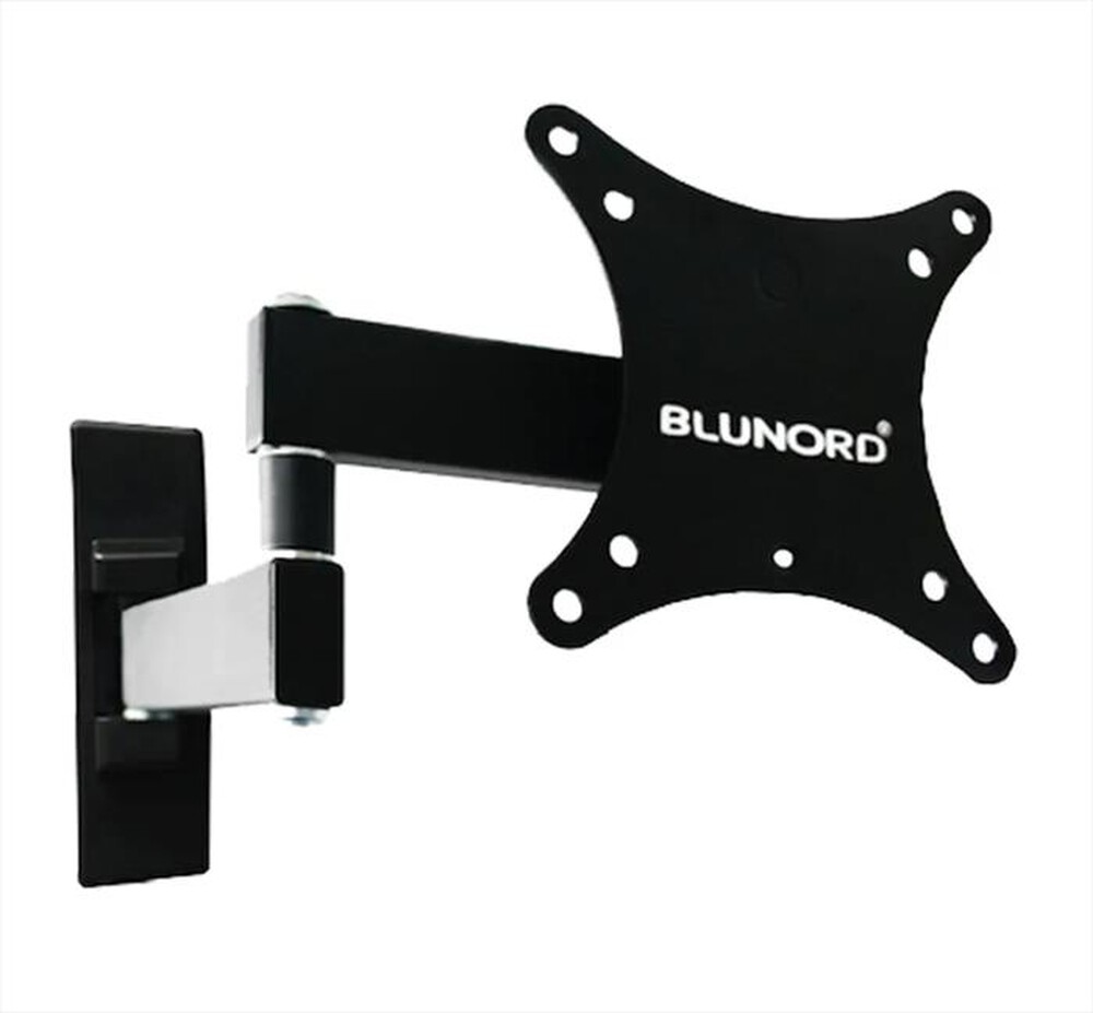 "BLUNORD - Staffa a doppio snodo BS4107-Nero"