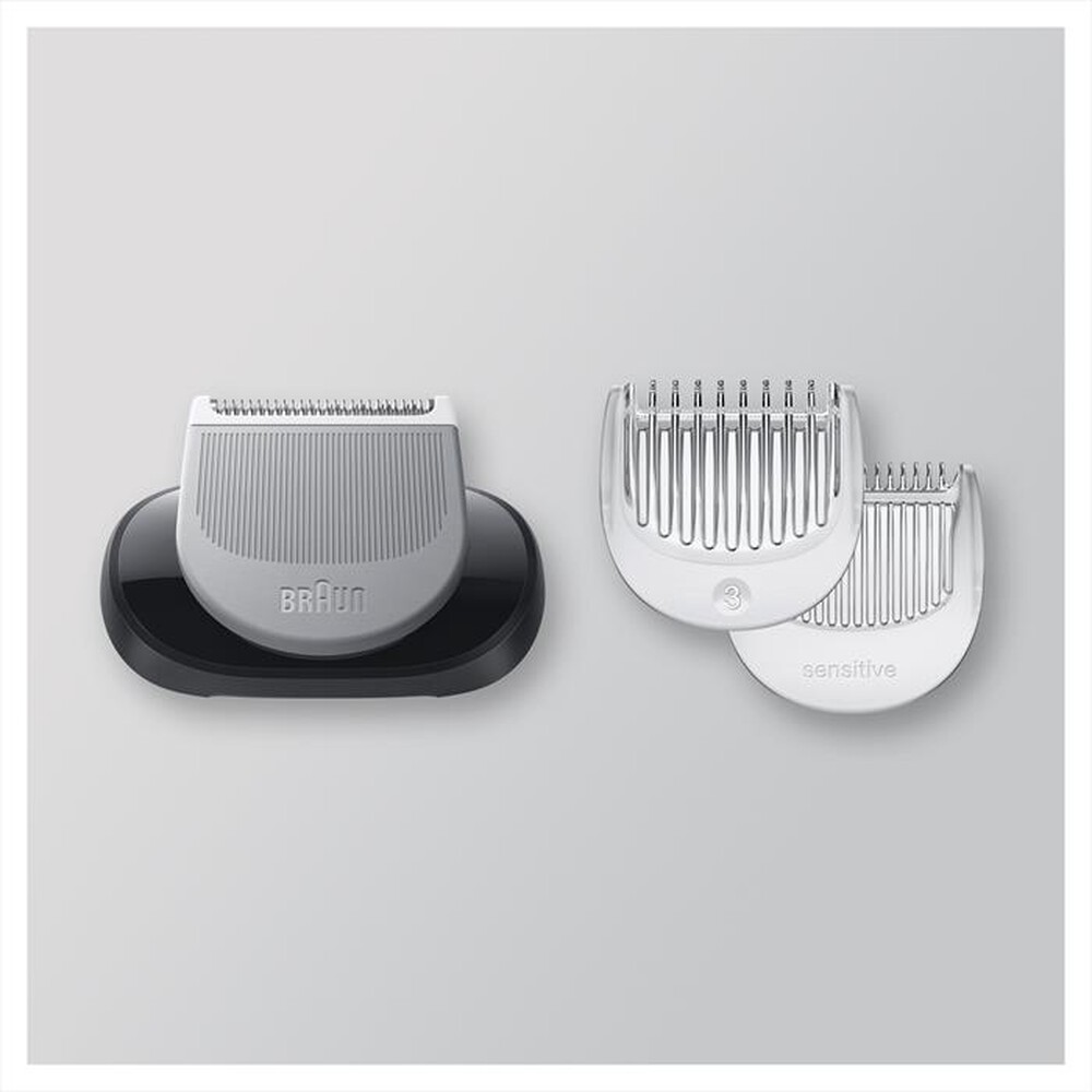 "BRAUN - EasyClick Accessorio Rifinitore Corpo-Grigio"