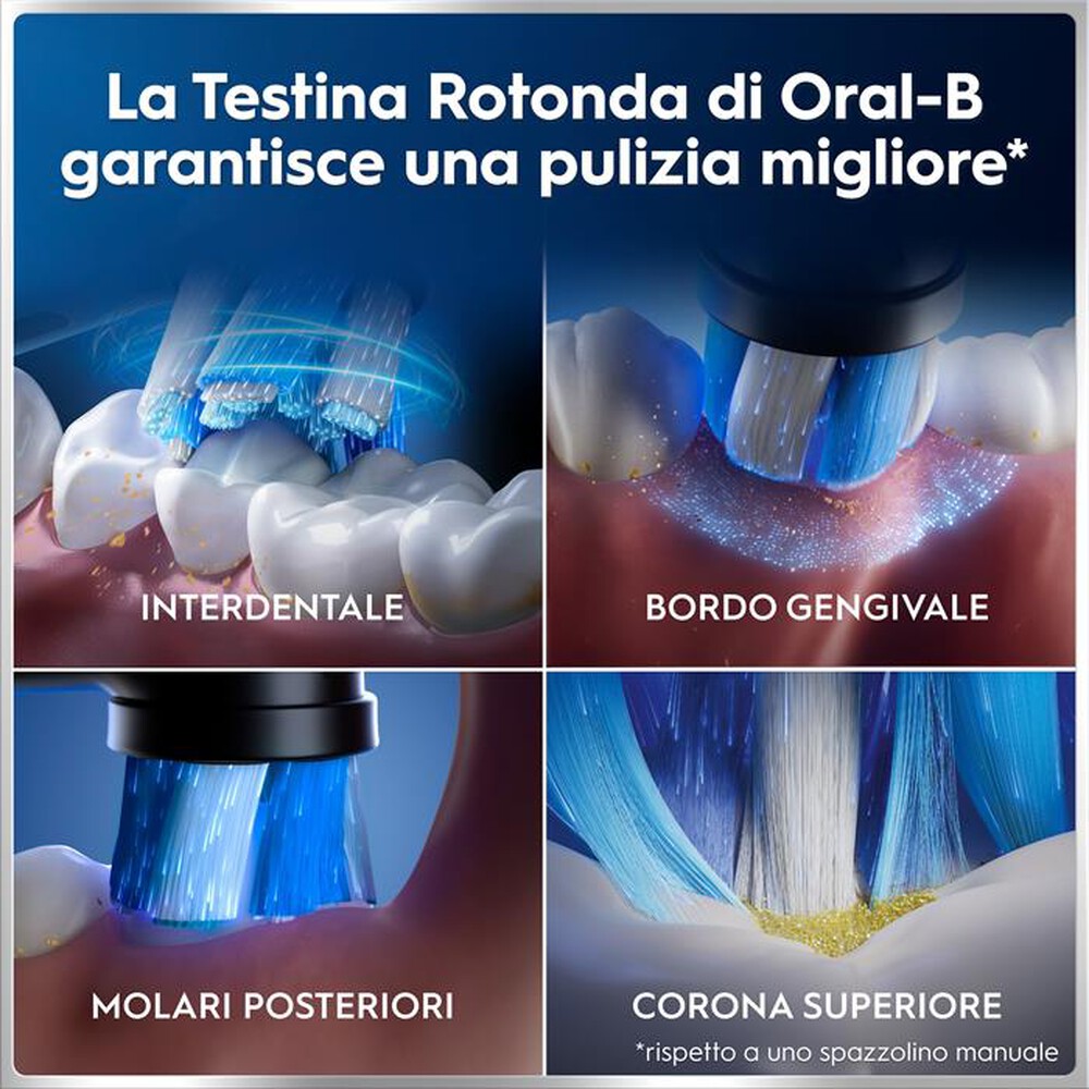 Immagine del prodotto ORAL-B - Spazzolino elettrico IO6 DUO BOX-NERO/ROSA