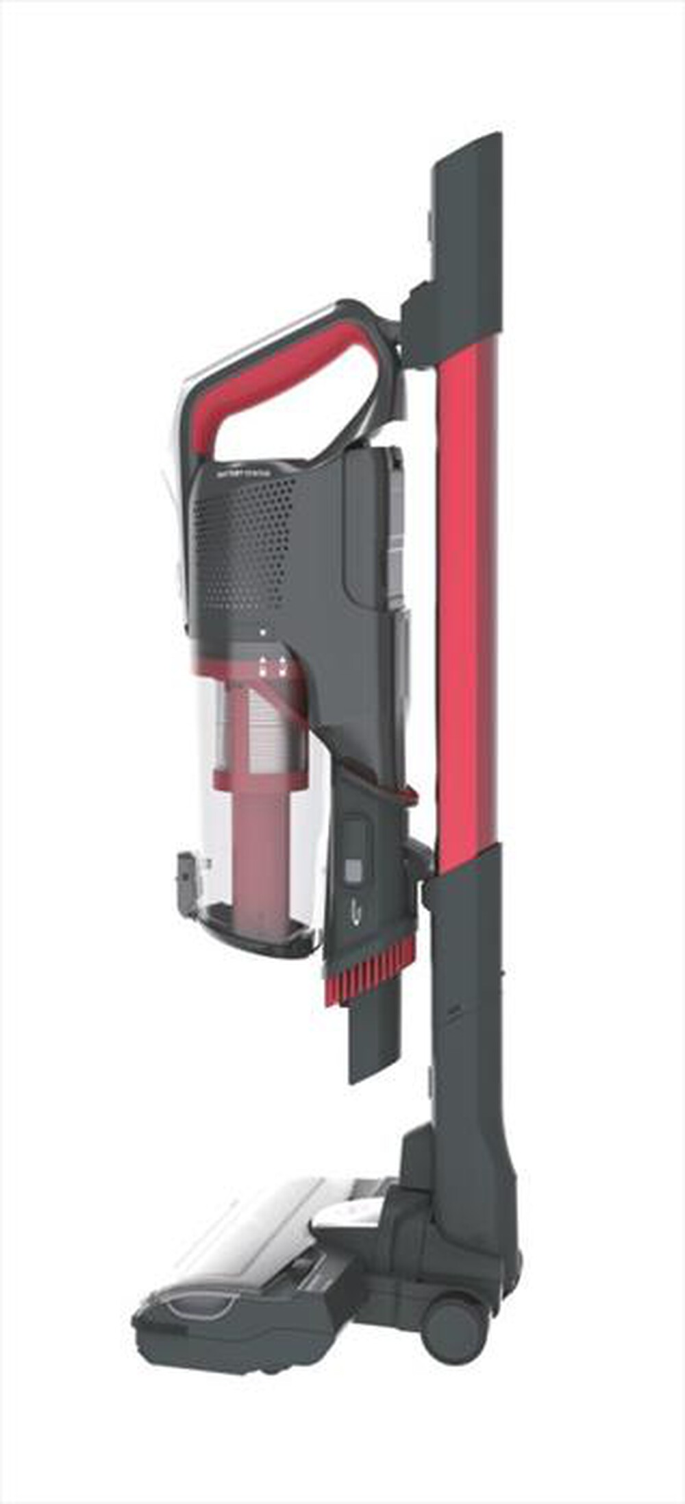 "HOOVER - Aspirapolvere ricaricabile HF522STH-Grigio, Rosso"