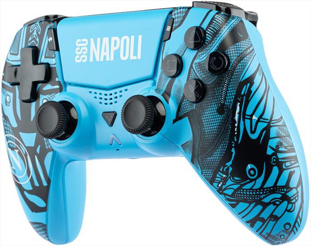 Immagine del prodotto QUBICK - WIRELESS CONTROLLER VECTOR SSC NAPOLI CYBORG-Azzurro e Nero
