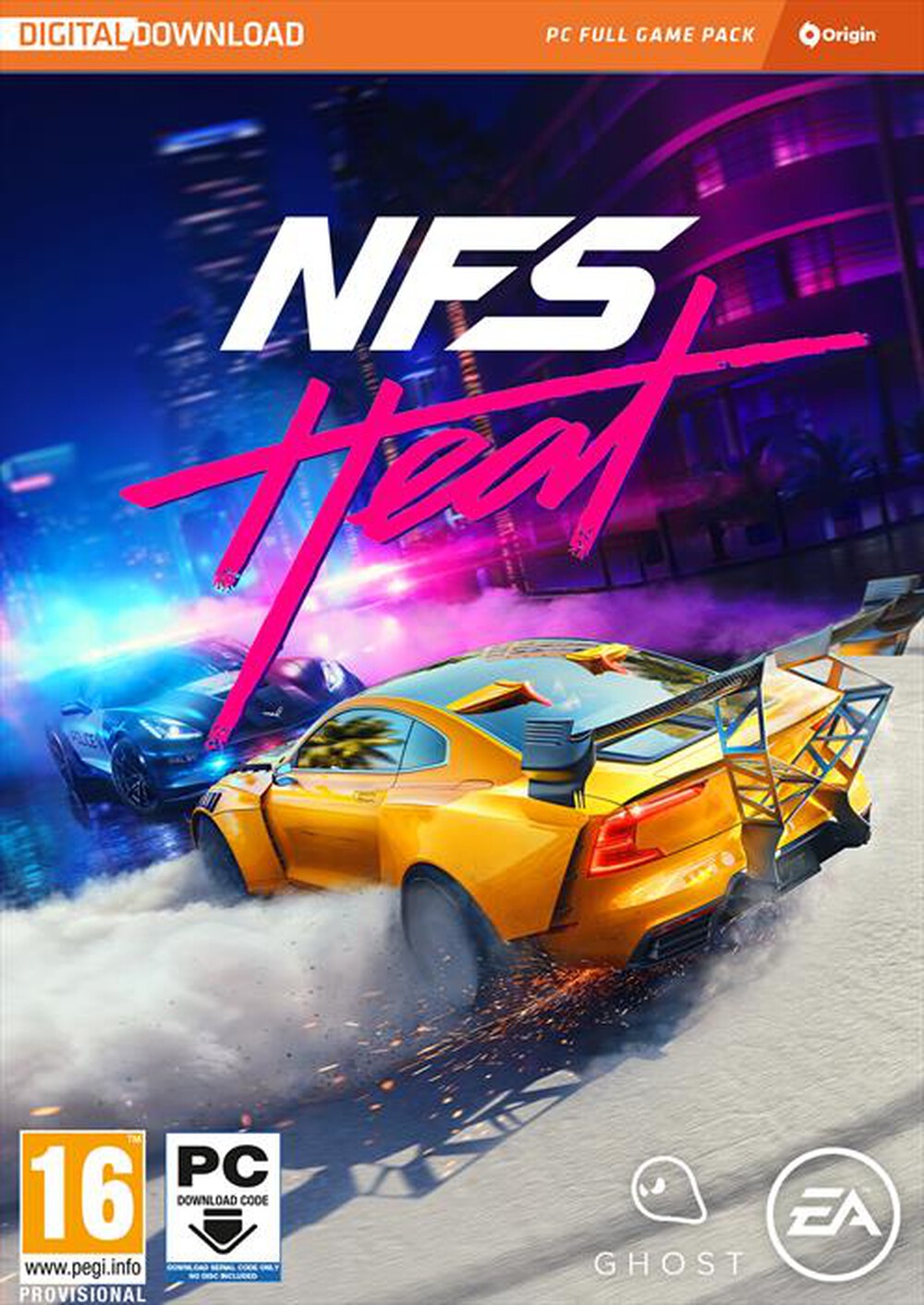"ELECTRONIC ARTS - NEED FOR SPEED HEAT PC"